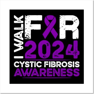 Cystic Fibrosis Awareness Walk 2024 Posters and Art